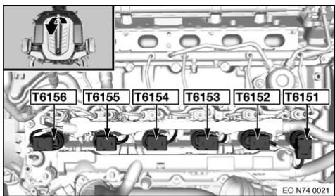 宝马760LI点火顺序