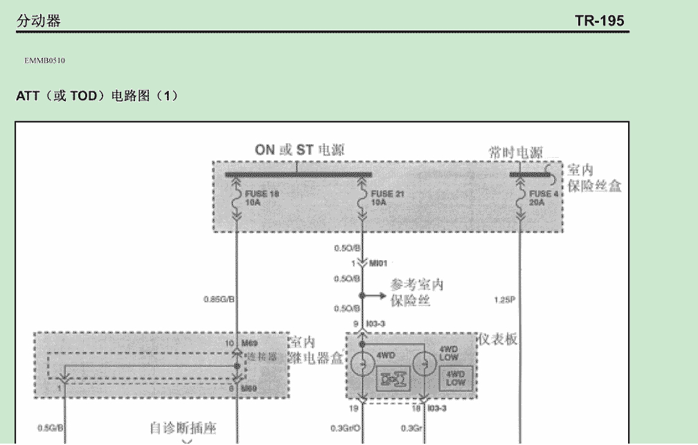 特拉卡四驱电路图
