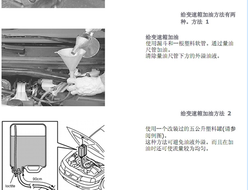 2003年富豪S80加油孔位置