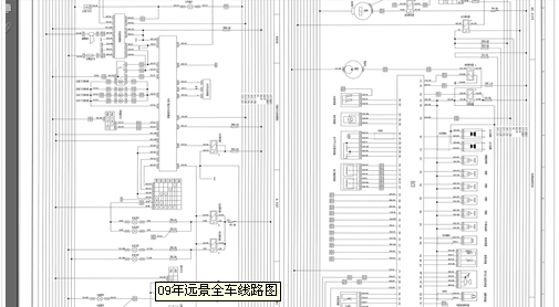 09年吉利远景全车电路图