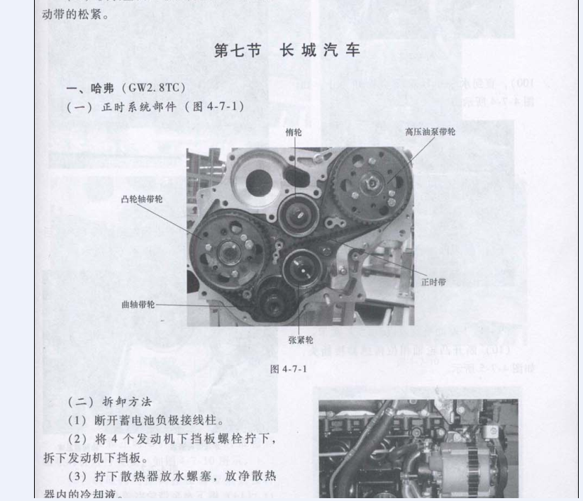 2010年长城风骏飞轮正时