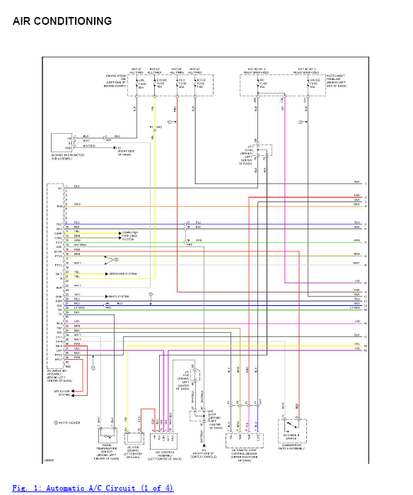 2012年凌志CT200全车线路