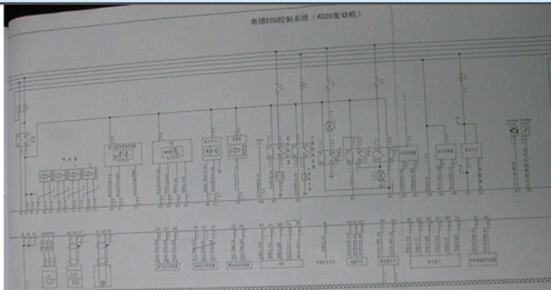 13年长城风骏4D20发动机电路图