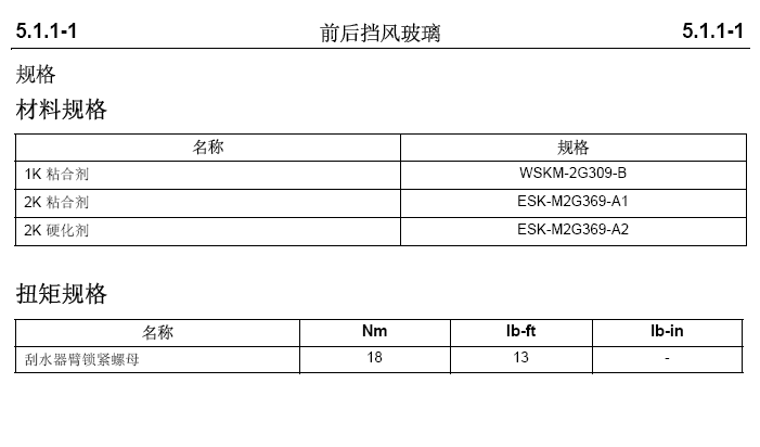 10年长安悦翔车身与附件系统维修手册