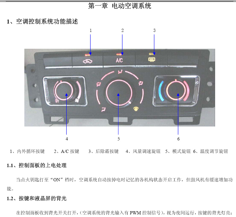2013年奇瑞旗云5电控系统