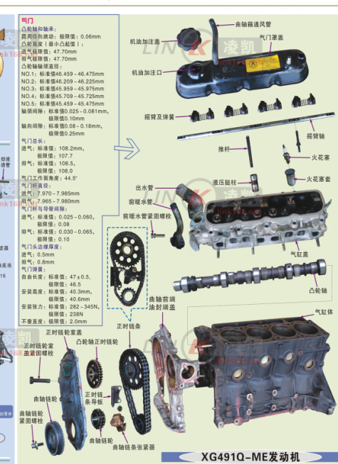 491F发动机正时