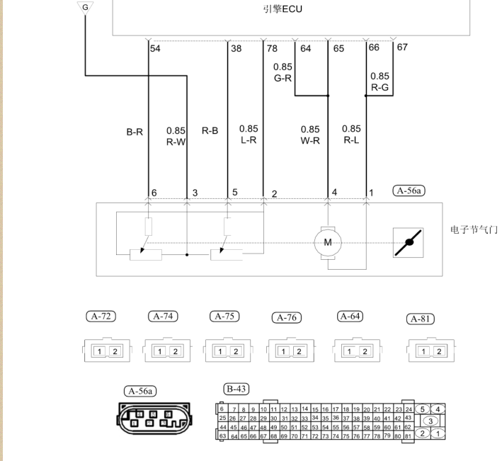 4A91发动机电路图