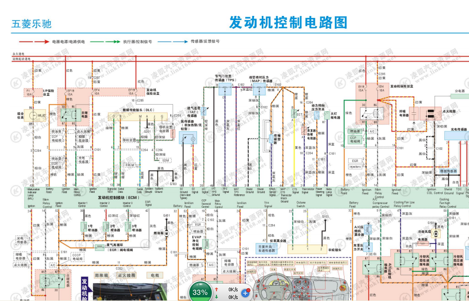 乐驰发动机电路图