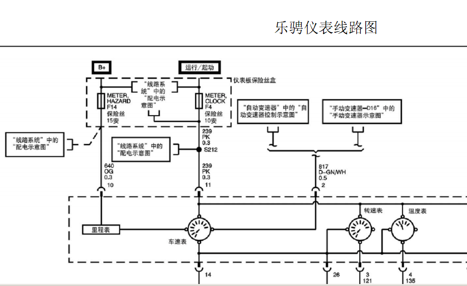 08年乐风 的线路图