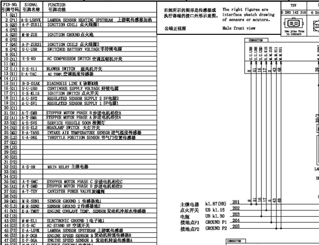 长安之星 465Q发动机电路