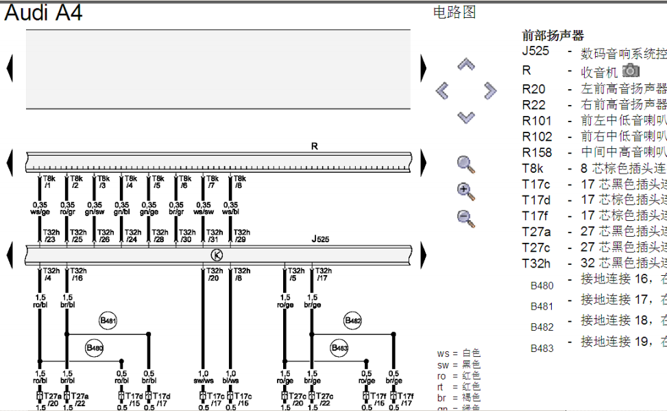 14年A4L的线路图