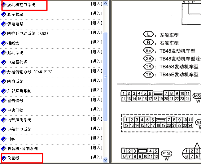 99年日产途乐 仪表线路资料
