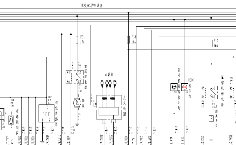 长城炫丽全车线路图