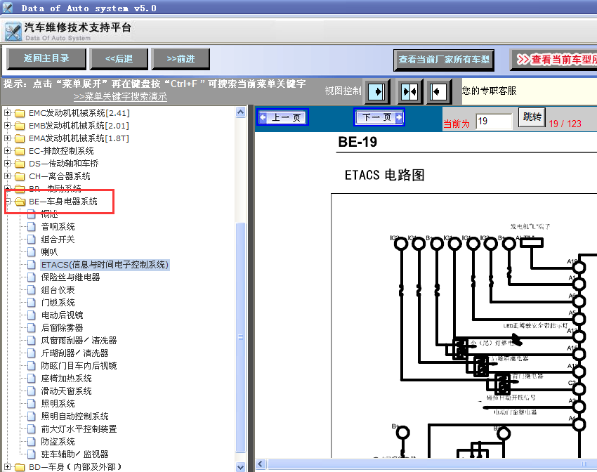 11年宝利格ETACS线路图