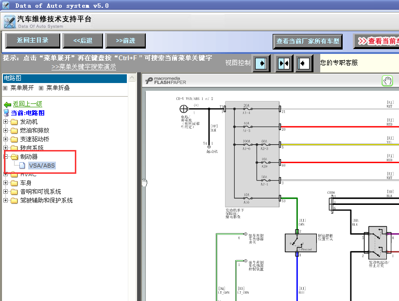 12年CRV ABS线路图