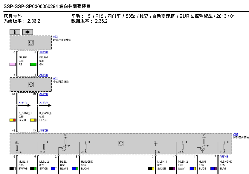 14年535d(N57)的线路图
