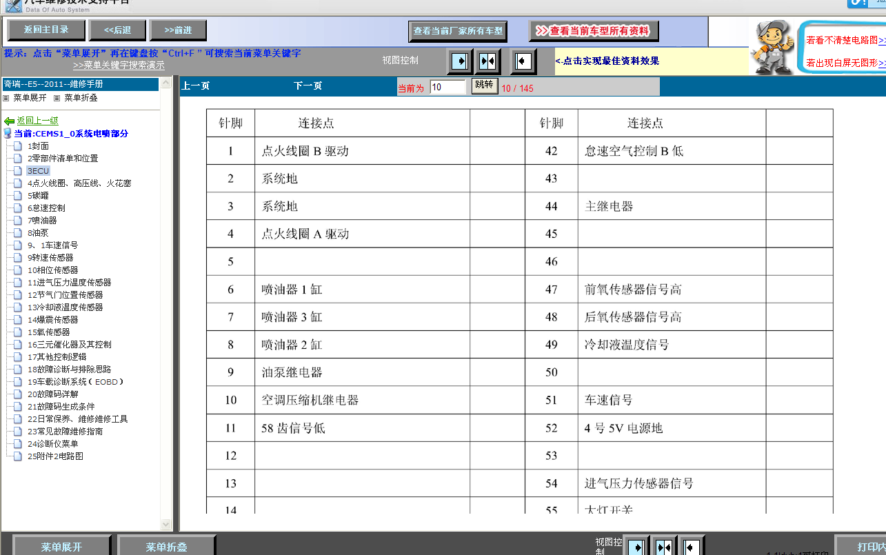 11年E5发动机针脚