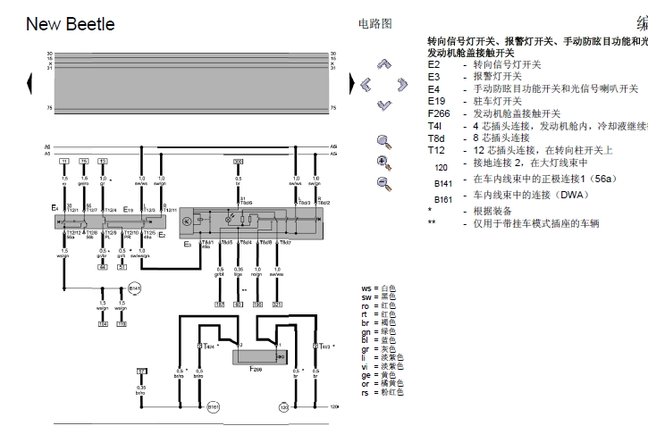 09年甲壳虫基本装备电路图