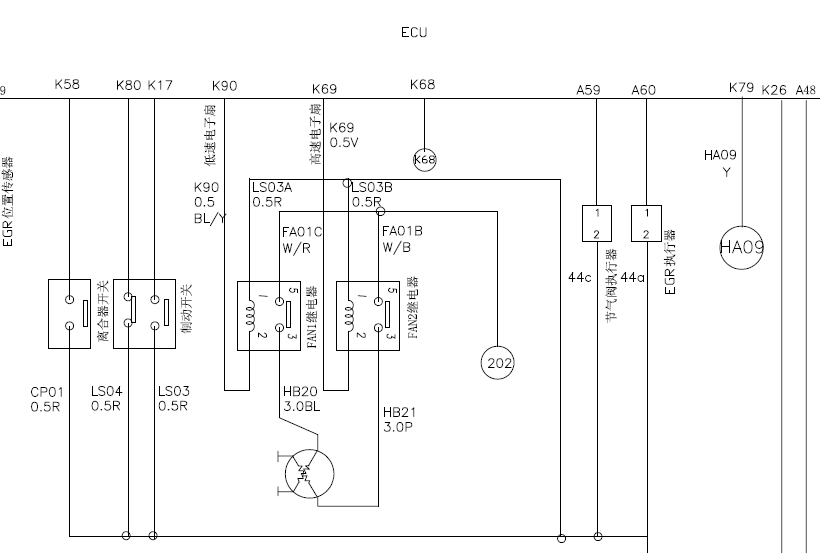 日产皮卡ZD25TCR全车电路图