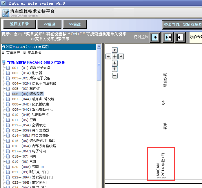 14年MACAN线路图