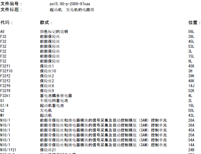 07年奔驰S350 起动机 发电机的电路图