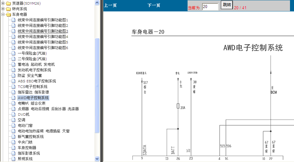 哈弗H5变速箱电路图
