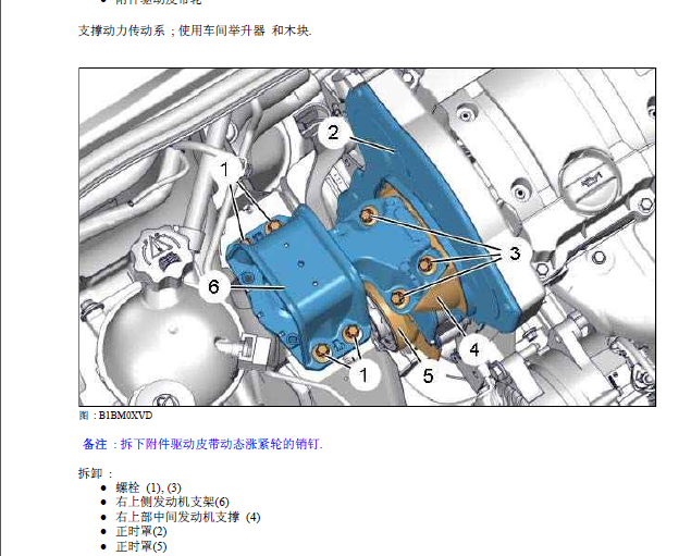 308正时拆装