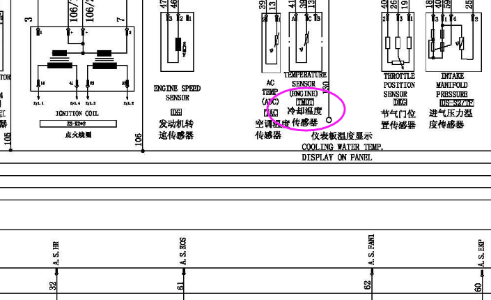 长安JL465发动机电路图