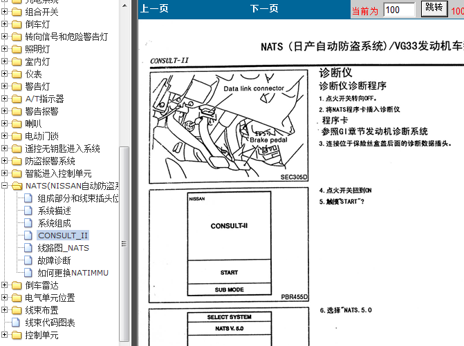 07年日产帕拉丁 防盗相关初始化资料