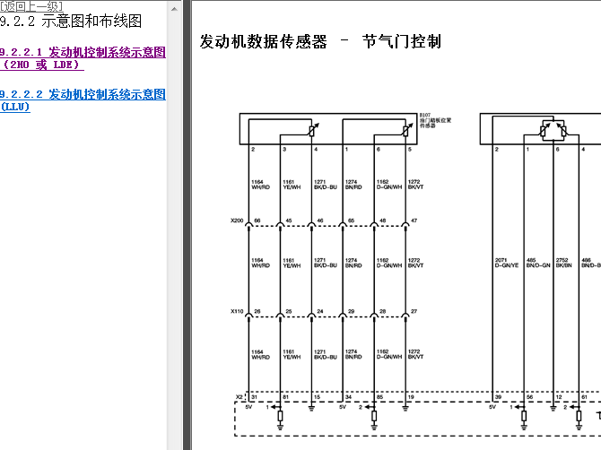 11年雪佛兰科鲁兹 发动机电路