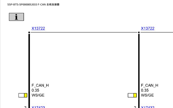 宝马325ICAN线电路图