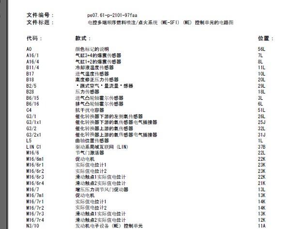 C180点火线路图
