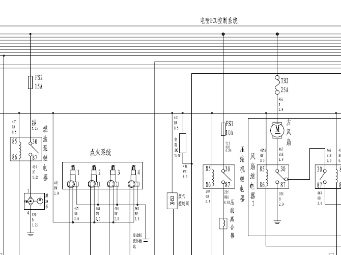 2014长城哈弗H6电路图[GW4G15B]