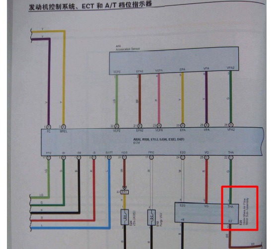 10年丰田锐志 发动机电路