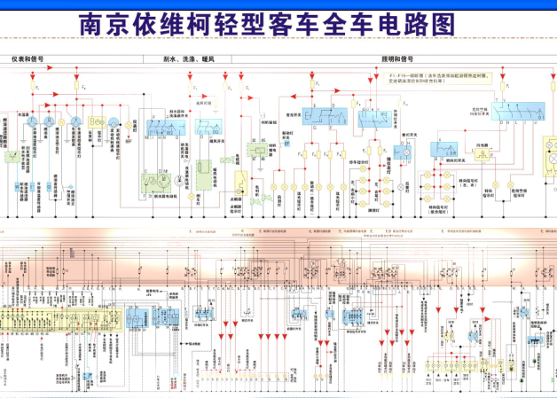 依维柯全车电路图