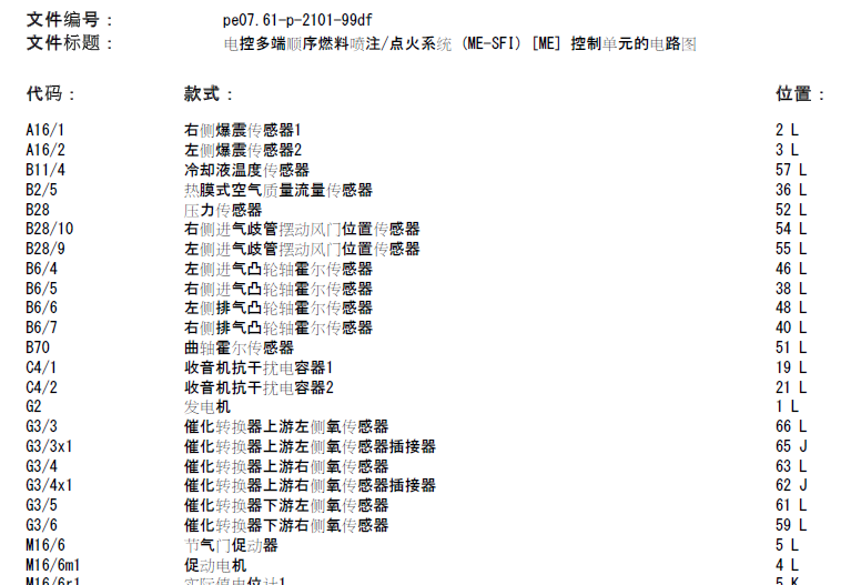 08年E280发动机电路图