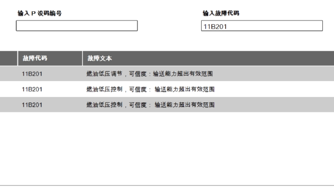 11年750LI故障码11B201