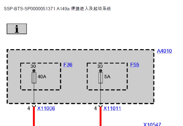 12年宝马Z4便捷进入起动电路
