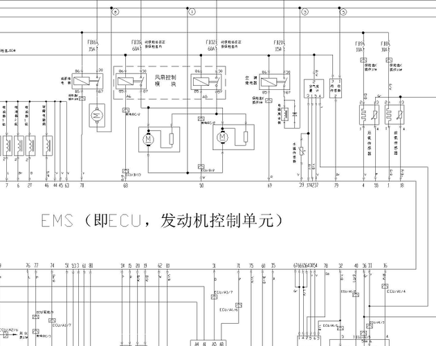 奇瑞SQR481F发动机电路