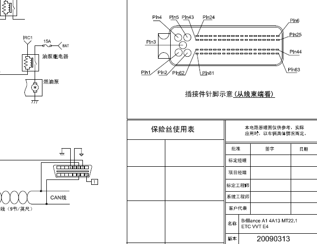 MT22.1针脚资料