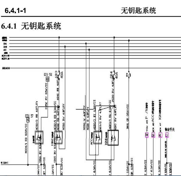 13年长安睿骋无钥匙系统电路