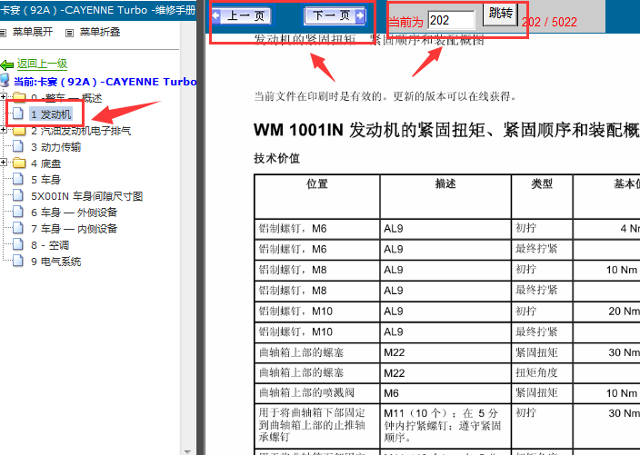 11年保时捷卡宴 发动机扭矩资料