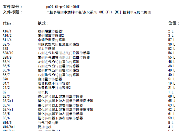 05年E350发动机线路图