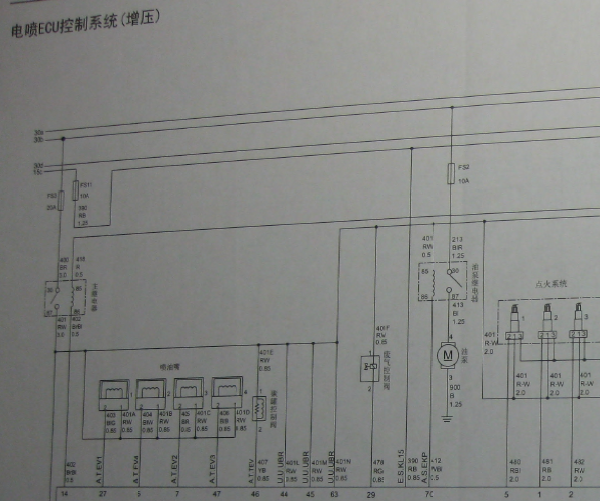 长城GW4G15T发动机电路图