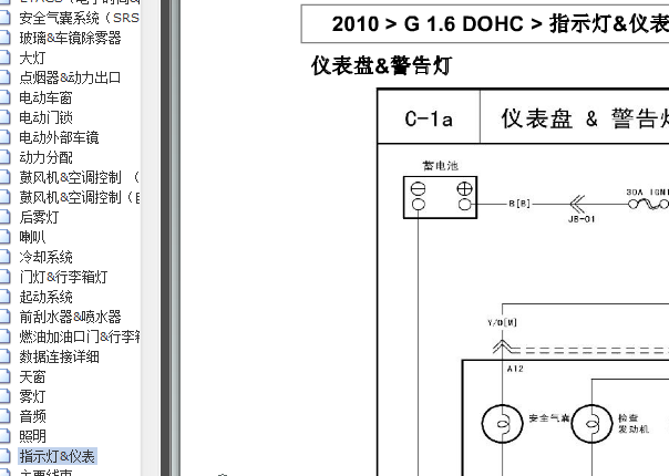 10年赛拉图仪表电路