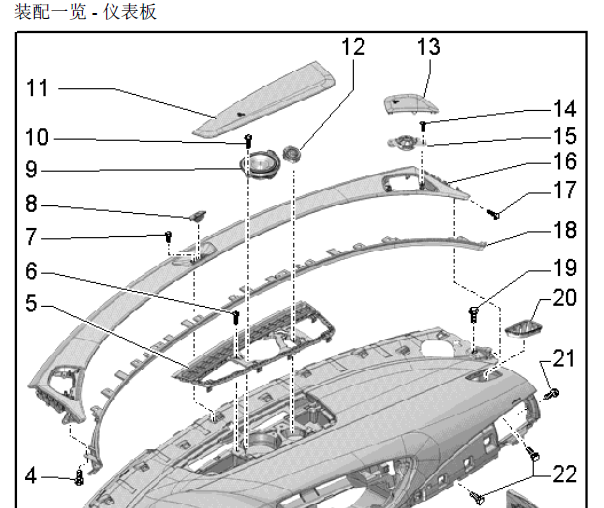 13年奥迪A6仪表拆装