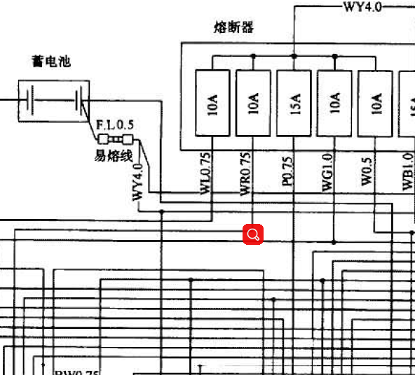 003年哈飞中意总电路图