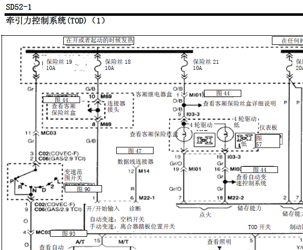 华泰特拉卡四驱电路图