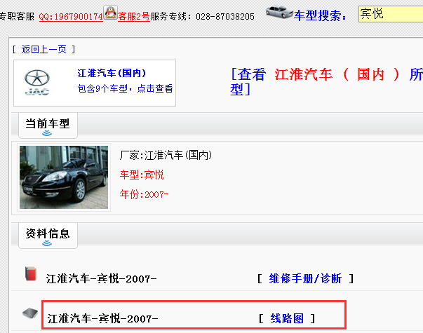07年宾悦全车线路图