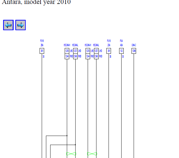 10年欧宝ABS线路图